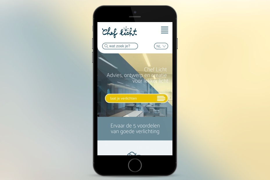 Chef Licht - Responsive website