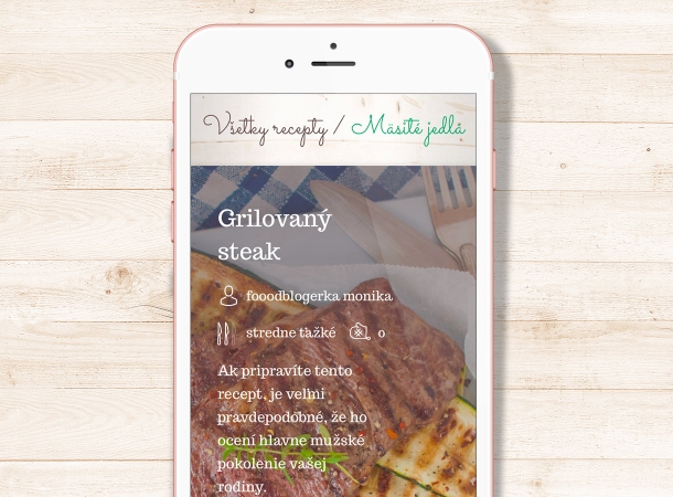 Chutí - Responsive recipes portal