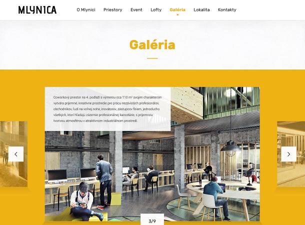 Mlynica - Responsive website