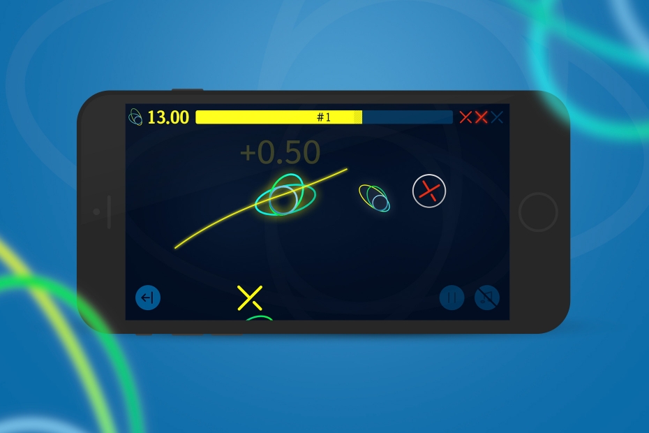 Focus Game - mobilná aplikácia - ukážka z hry