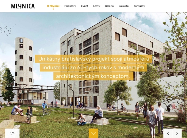 Mlynica - Responsive website