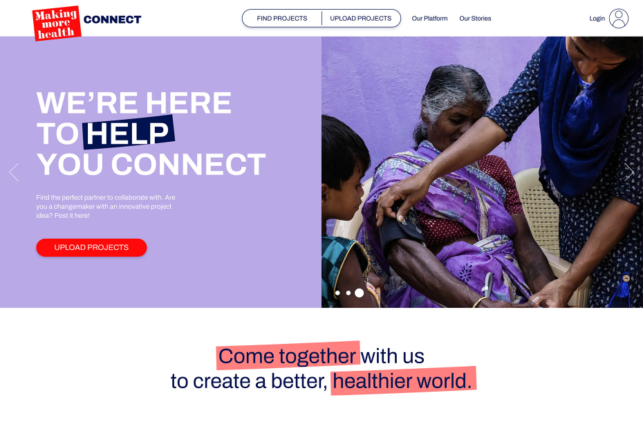 Making More Health Connect digital platform