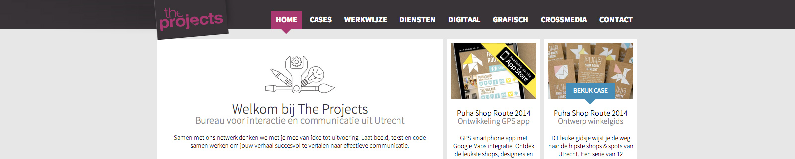 The Projects Online - responzívna webstránka